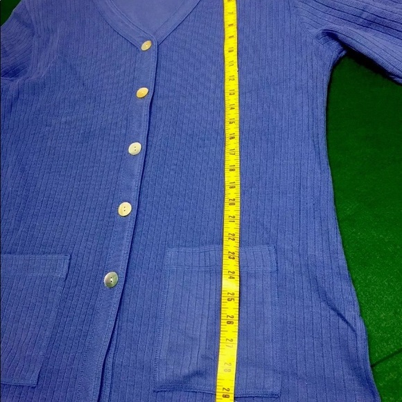 Worthington blue button close lightweight jacket - Picture 7 of 7